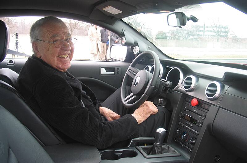 Shelby Testing a GT500 prototype