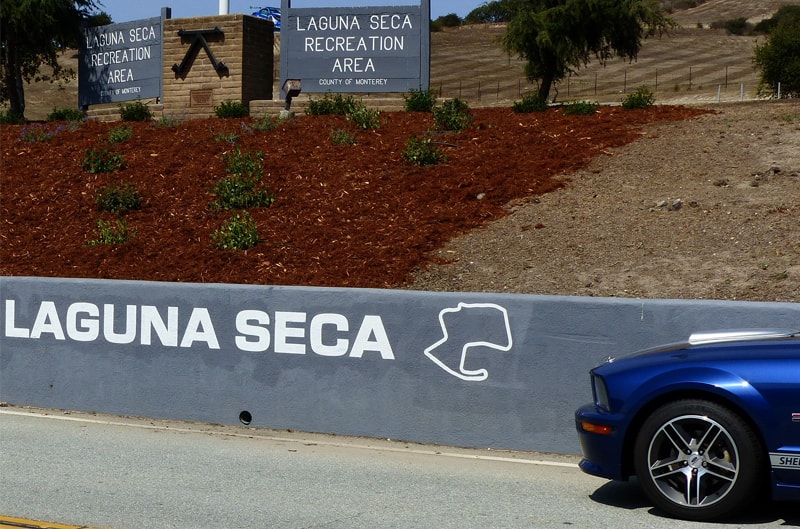 Leguna Seca Raceway pits