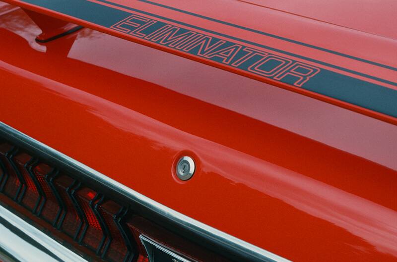 Cougar Eliminator close up of spoiler