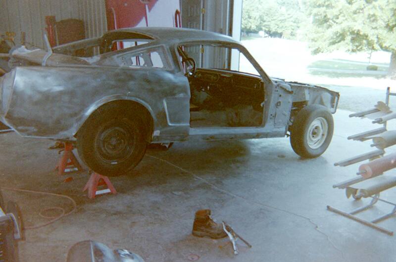 Donahue Car in progress