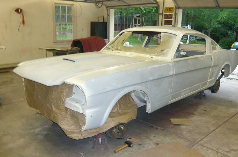 Carryover car in primer