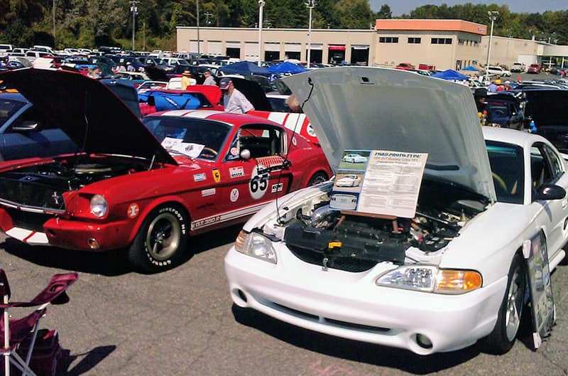 White PP1 Cobra and GT350R