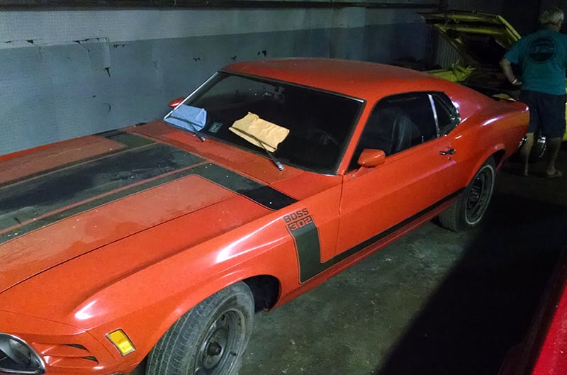 1970 Boss 302 Mustang as found