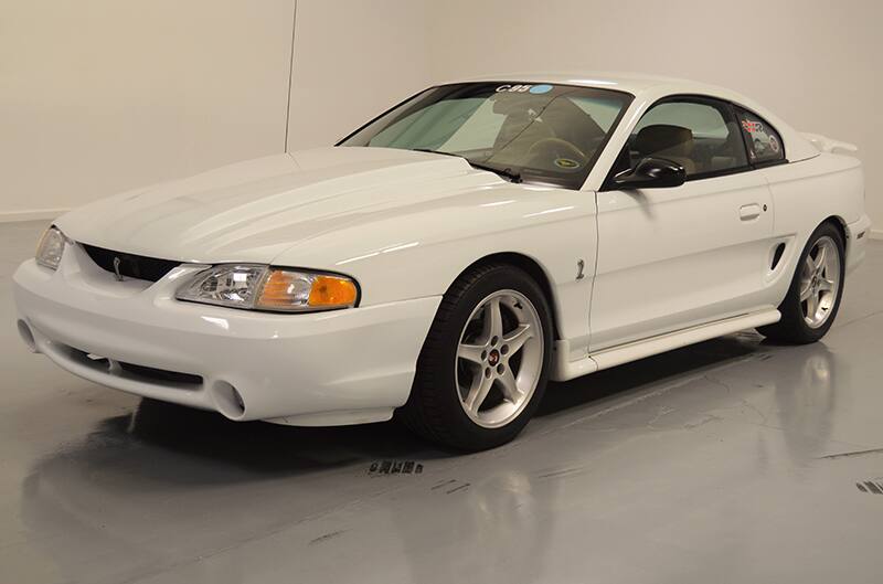 White PP1 Ford Mustang Cobra