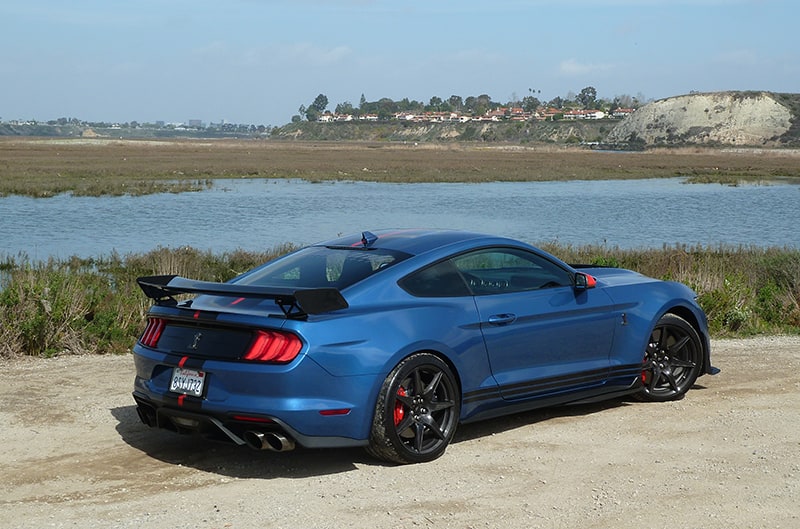 GT500 carbon fiber trackpack with island and water in background