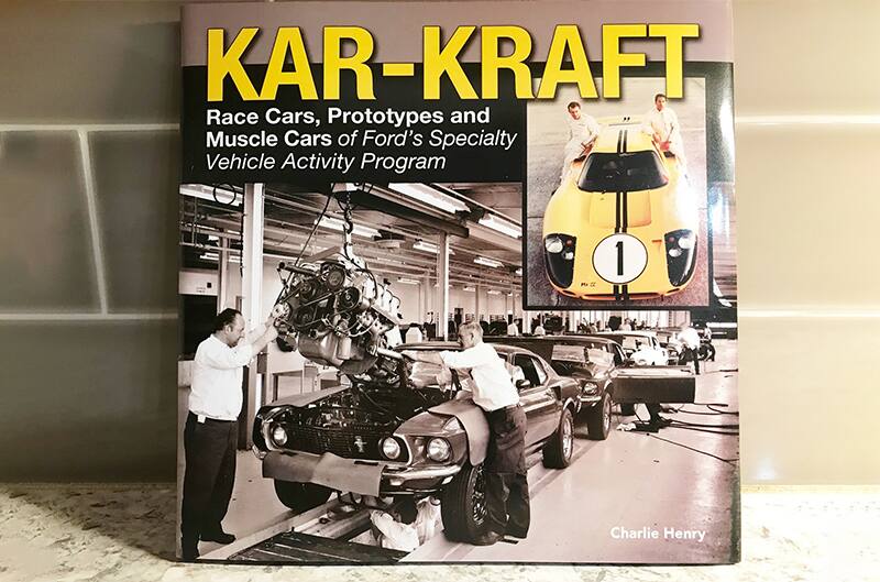 Kar Kraft book on countertop