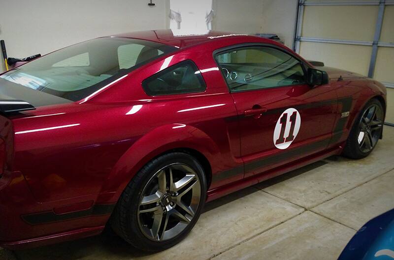 track car cleaned and ready for the suprise