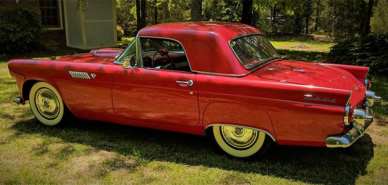 1955 thunderbird as purchased