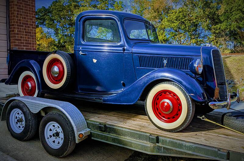 Original 1937 Ford Pick up truck