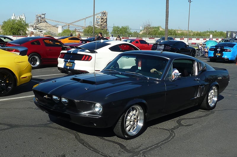 Silver GT500 1960s at fab fords