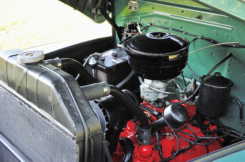 Engine bay from drivers side