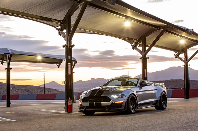 Shelby Speedster at sunset
