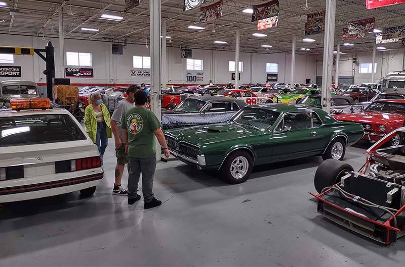 Pinto club at car collection