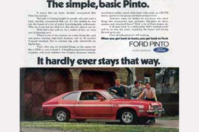 Vintage Pinto Article
