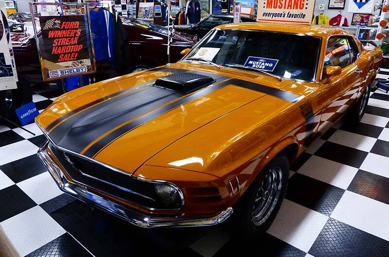 1969 mustang orange