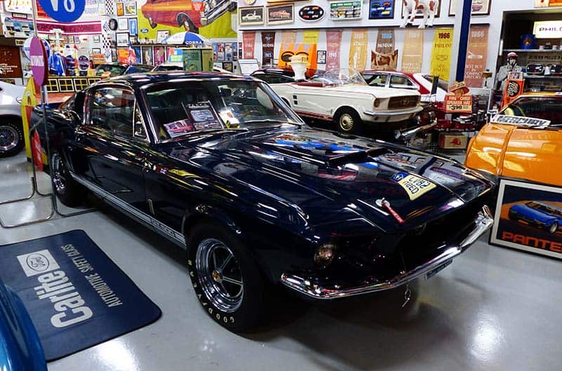 1960s Shelby GT500 in collectors garage