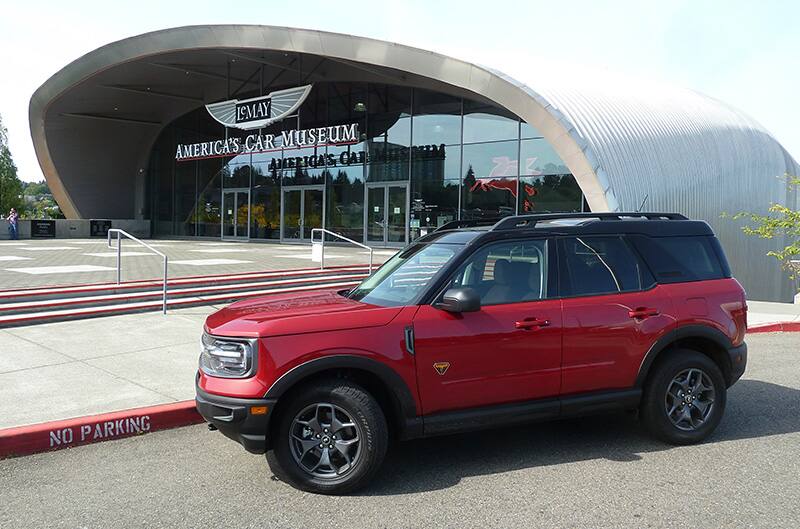 Bronco angled from driver side