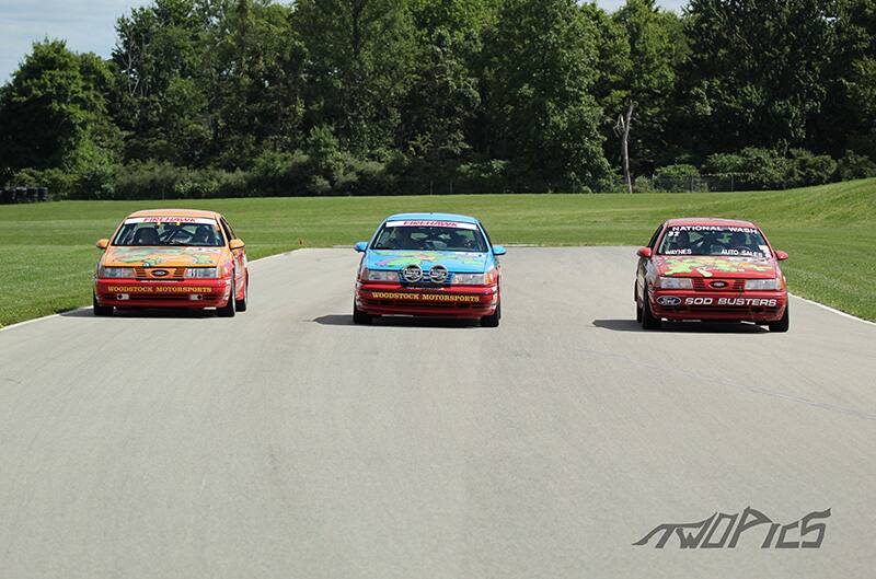 Three wide SHOs on track