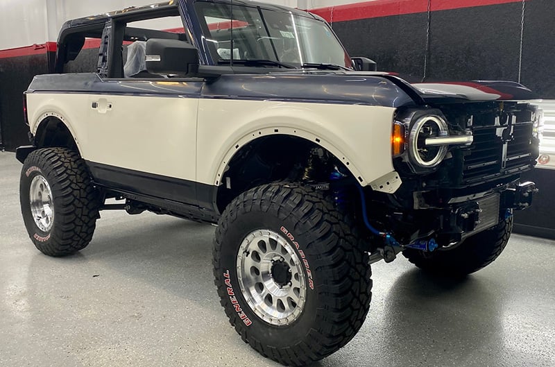 2021 Ford Bronco On Low-Profile Tires Would Make It A Pavement King