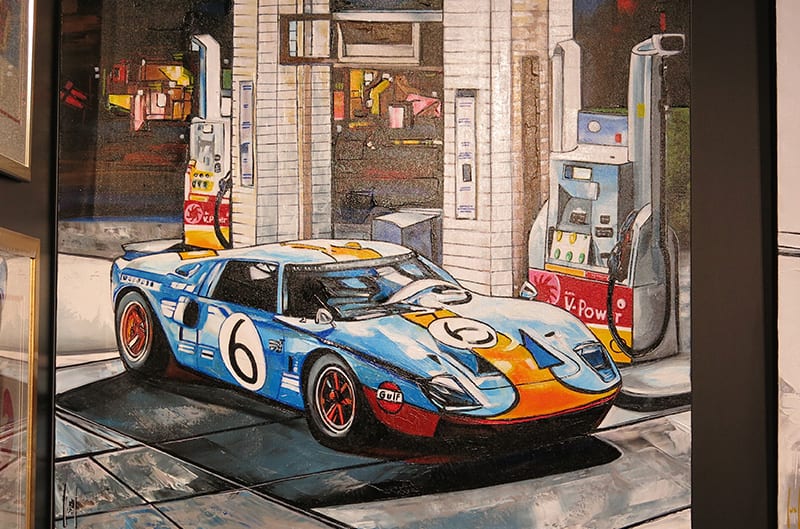 artwork of GT40