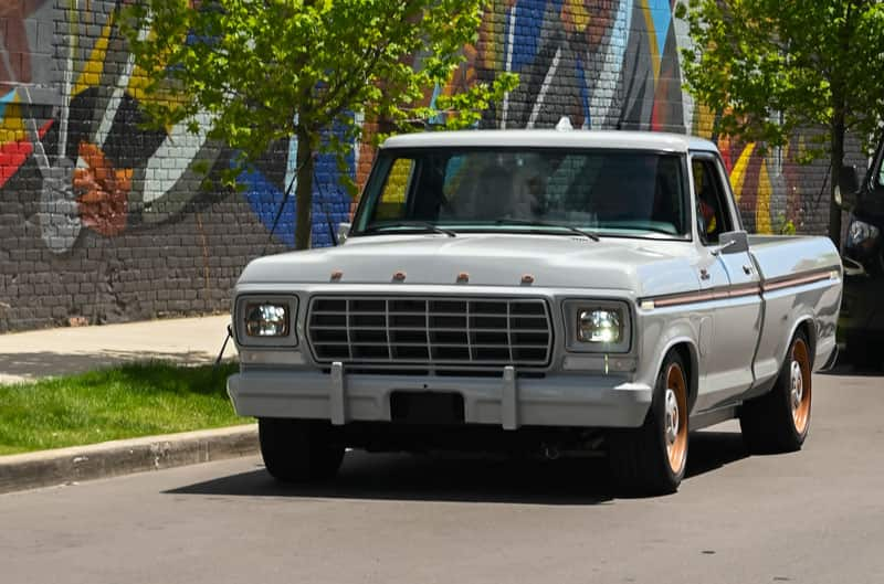 F100 Lightning on the road