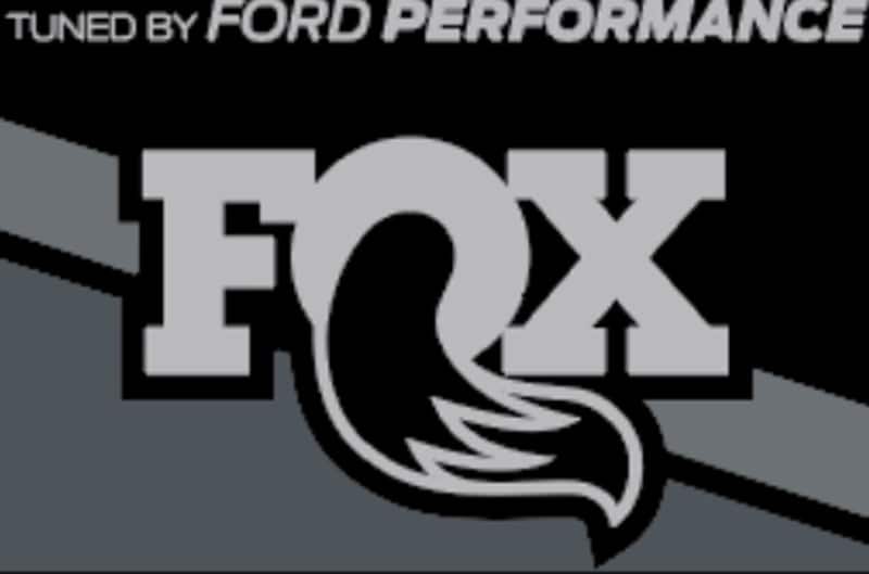 Tuned by Ford Performance FOX graphic