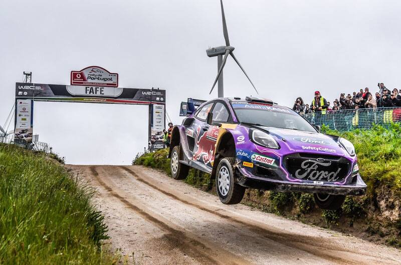 Puma Rally1 jumping