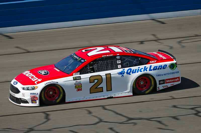 Blaney Finishes Ninth at Sonoma; Sixth Top 10 of 2017 Season