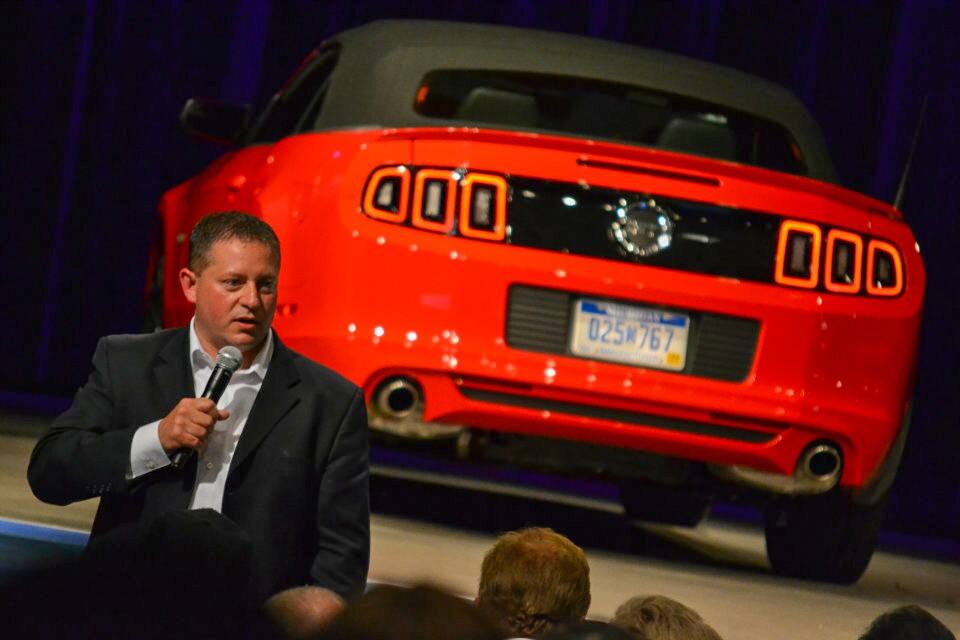 7.Ford Performance Director Dave Pericak speaks@club meeting in Ford WHQ Auditorium 7.Ford Performance Director Dave Pericak speaks@club meeting in Ford WHQ Auditorium
