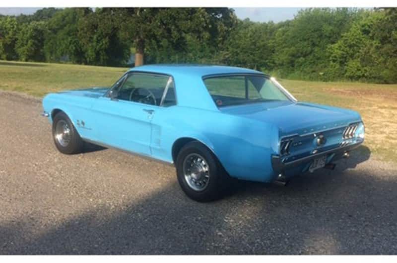 1967 BlueBonnet Mustang Lone Star Edition