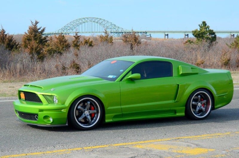 Green 2006 Mustang GT 
