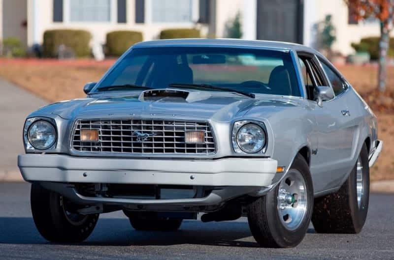 1975 Silver Mustang 