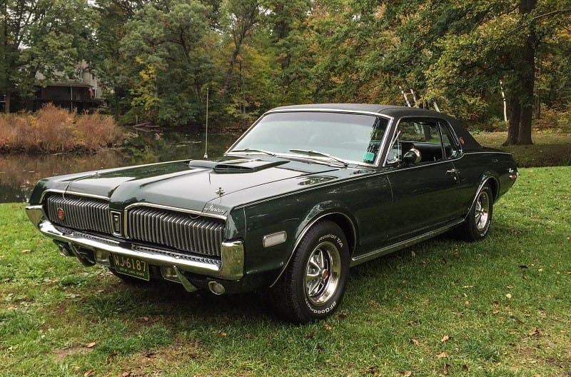 1968 Cougar XR7G in the grass 