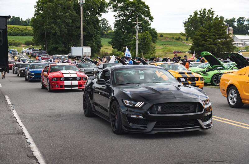 Young Mustang Fans Pumped Up At Annual American Muscle Show