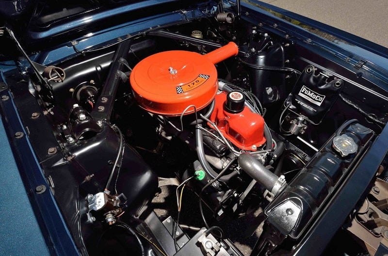 A look under the hood of the Ford Mustang
