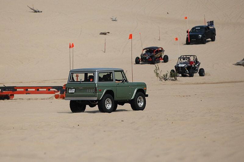 BRONCOS TAKE OVER MICHIGAN’S FAMED SILVER LAKE SAND DUNES