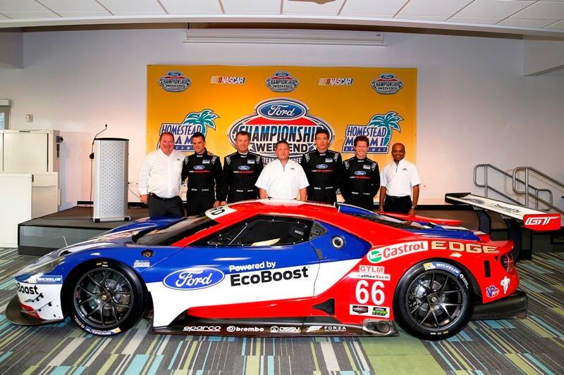 Ford Chip Ganassi Racing Introduces Gt Drivers For 2016