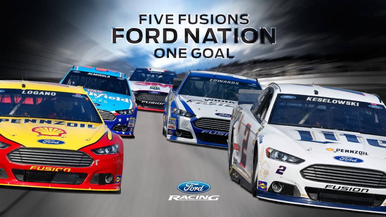 Celebrate 5 Fusions In The Chase With This Official Ford Racing
