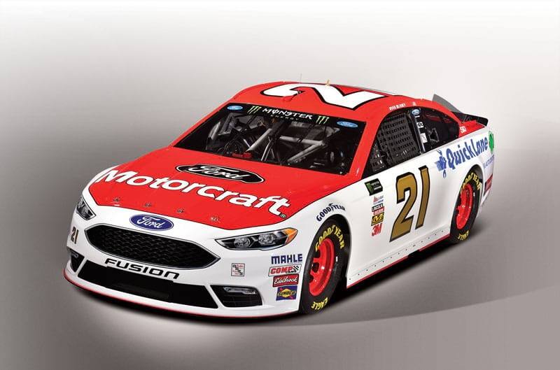Motorcraft Quick Lane Will Return To Famed Wood Brothers Racing No 21 Ford Fusion In 2018 With New Driver Paul Menard