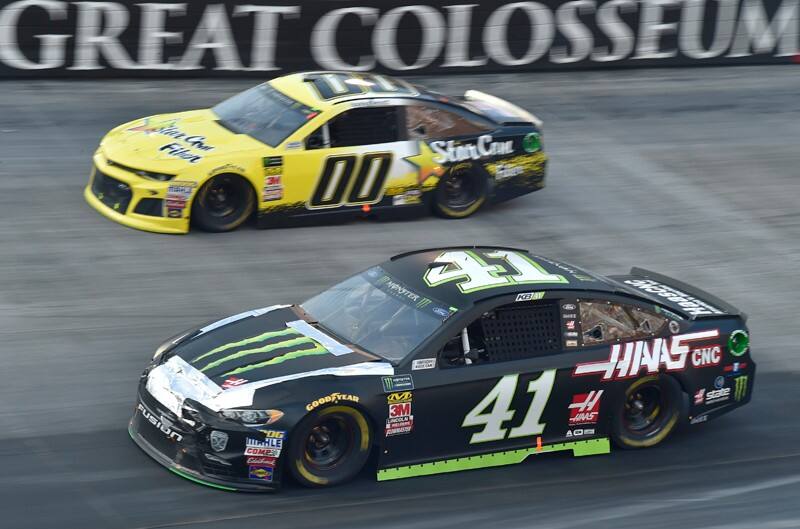 kurt busch gives fusion 100th cup victory