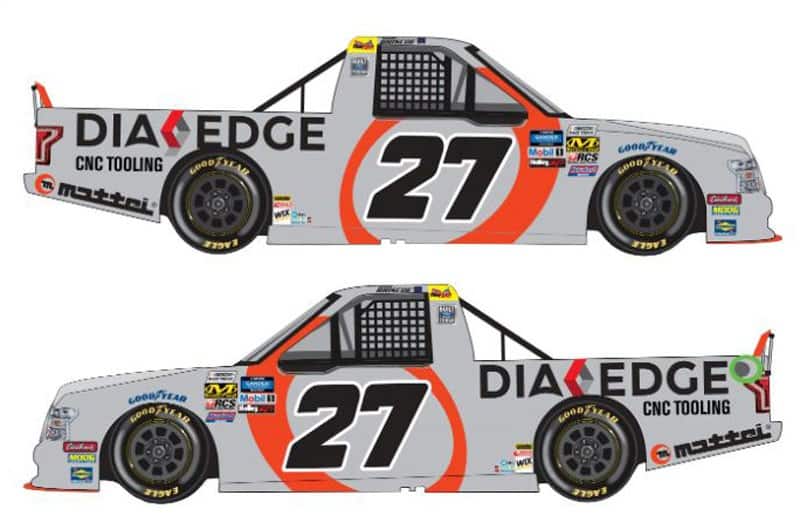 An image of the number 27 truck paint scheme